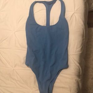 Aerie Blue One-Piece Swimsuit